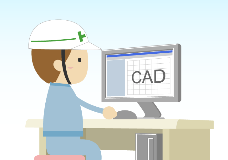 ＣＡＤ（鉄筋の収まり図）鉄之助（鉄筋の拾い出し）の習得